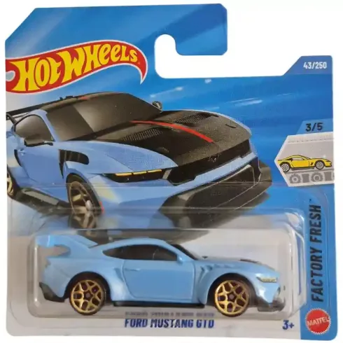  Mattel Hot Wheels Ford Mustang GTD kisautó