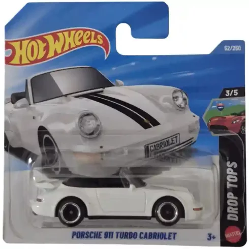  Mattel Hot Wheels Porsche 911 Turbo Cabriolet kisautó