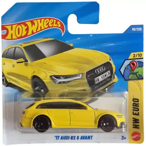  Mattel Hot Wheels '17 Audi RS 6 Avant kisautó