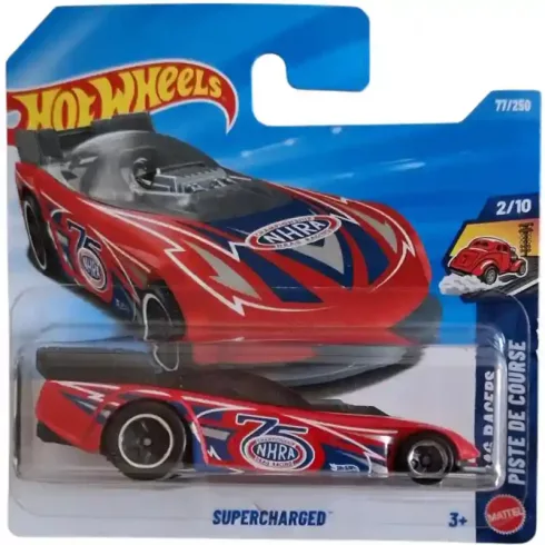  Mattel Hot Wheels Supercharged kisautó