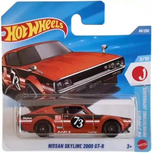 Mattel Hot Wheels Nissan Skyline 2000 GT-R kisautó