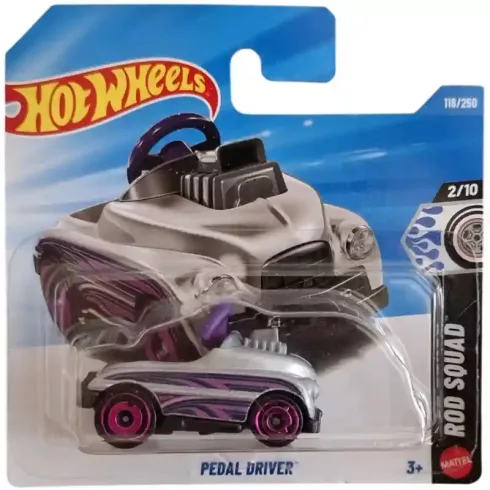 Mattel Hot Wheels Pedal Driver kisautó