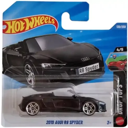  Mattel Hot Wheels 2019 Audi R8 Spyder kisautó