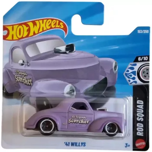  Mattel Hot Wheels '41 Willys kisautó