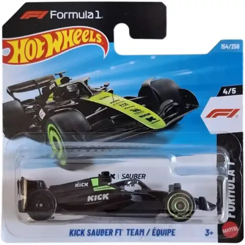  Mattel Hot Wheels Formula 1 Kick Sauber F1 Team kisautó