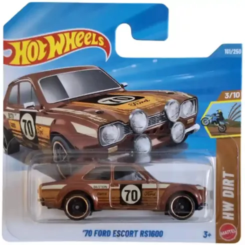 Mattel Hot Wheels '70 Ford Escort RS1600 kisautó