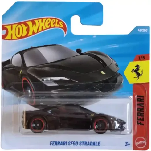  Mattel Hot Wheels Ferrari SF90 Stradale kisautó