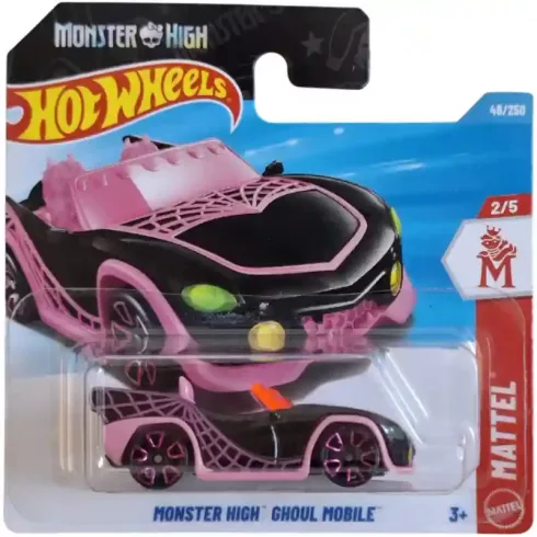 Mattel Hot Wheels Monster High Ghoul Mobile (Vérda) kisautó