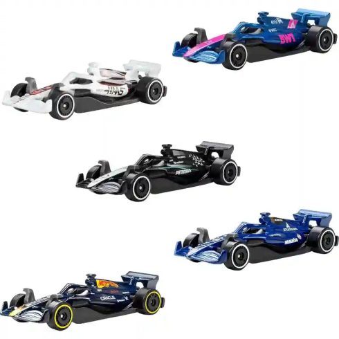Mattel Hot Wheels kisautók 5 darabos szett - Formula 1®