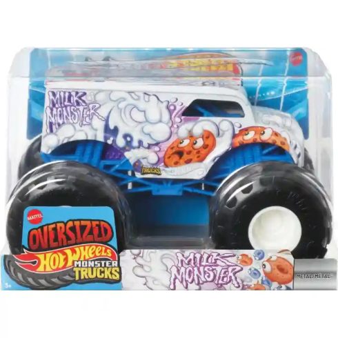 Mattel Hot Wheels Monster Trucks Oversized 1:24 Milk Monster fém játékautó
