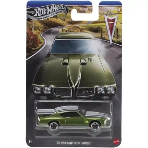  Mattel Hot Wheels '70 Pontiac GTO Judge kisautó
