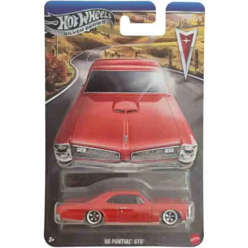  Mattel Hot Wheels '66 Pontiac GTO kisautó