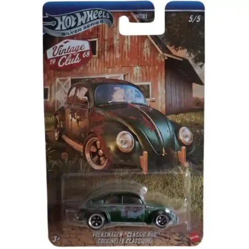  Mattel Hot Wheels Vintage Club Volkswagen VW bogár kisautó