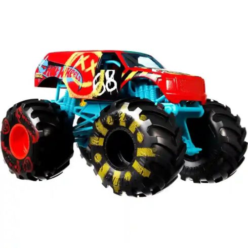 Mattel Hot Wheels Monster Trucks Oversized 1:24 Demo Derby fém játékautó