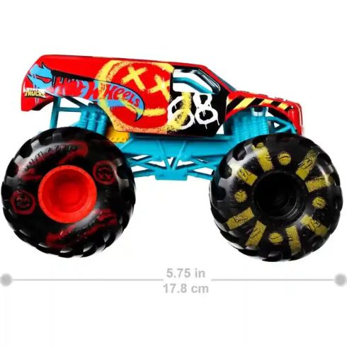 Mattel Hot Wheels Monster Trucks Oversized 1:24 Demo Derby fém játékautó