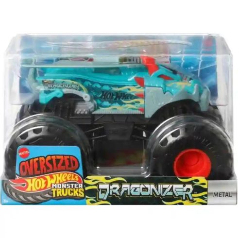 Mattel Hot Wheels Monster Trucks Oversized 1:24 Dragonizer fém játékautó