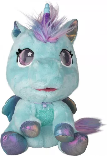 Club Petz - Baby unikornis interaktív plüssjáték - kék