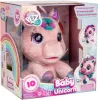 Club Petz - Baby unikornis interaktív plüssjáték - világos rózsaszín