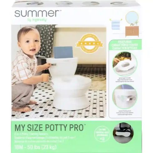 Ingenuity interaktív bili, babavécé levehető WC ülőkével kicsiknek