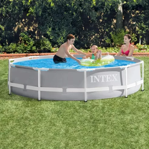Intex Prism Frame fémvázas medence vízforgatóval 305 x 76 cm