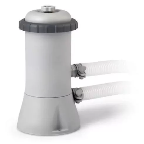 Intex Greywood Prism fémvázas prémium medence vízforgatóval, létrával, alátéttel és takaróval 457 x 122 cm