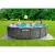 Intex Greywood Prism fémvázas prémium medence vízforgatóval, létrával, alátéttel és takaróval 457 x 122 cm