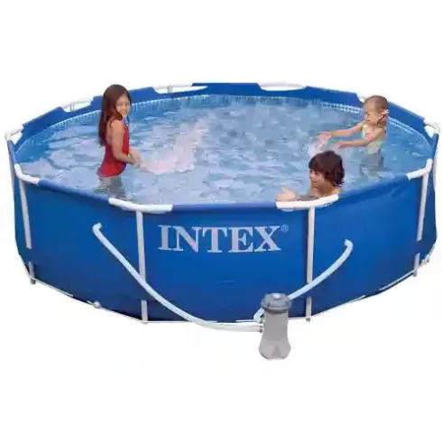 Intex Metal Frame fémvázas medence vízforgatóval 366 x 76 cm