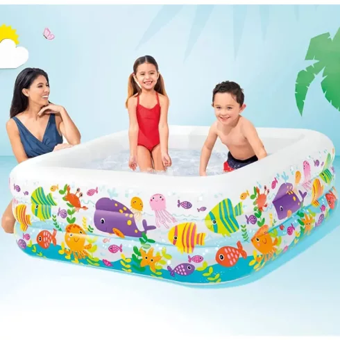 Intex felfújható családi medence 159 x 159 x 50 cm