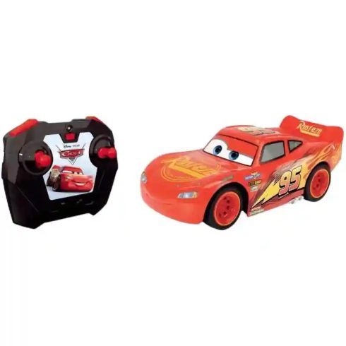 Jada Toys - Verdák: Villám McQueen távirányítós RC játékautó 17cm