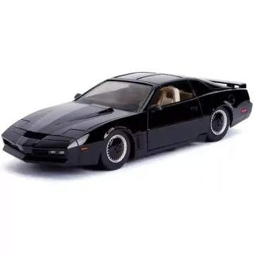   Jada Toys - Knight Rider K.I.T.T. Pontiac fém játékautó fénnyel 20cm