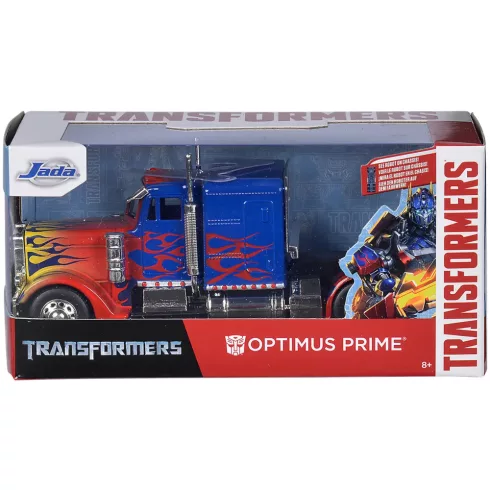 Jada Toys - Transformers T1 Optimus Prime kamion fém játékautó 15cm