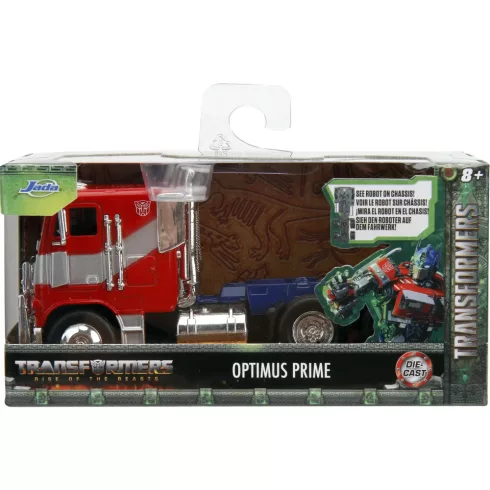 Jada Toys - Transformers T7 Optimus Prime kamion fém játékautó 15cm