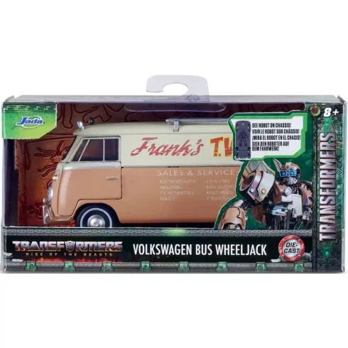 Jada Toys - Transformers T7  VW Volkswagen T1 fém játékautó 13cm