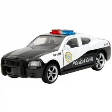   Jada Toys - Halálos iramban: 2006 Dodge Charger Police fém játékautó 13cm