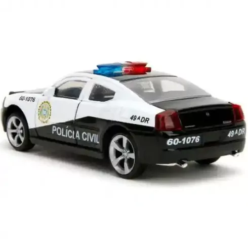 Jada Toys - Halálos iramban: 2006 Dodge Charger Police fém játékautó 13cm