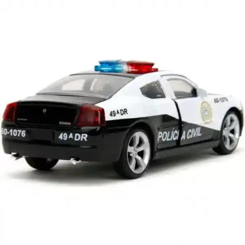 Jada Toys - Halálos iramban: 2006 Dodge Charger Police fém játékautó 13cm