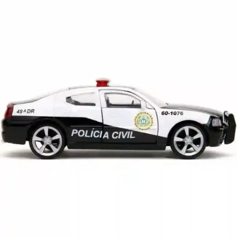 Jada Toys - Halálos iramban: 2006 Dodge Charger Police fém játékautó 13cm