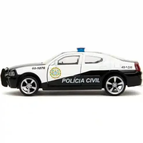Jada Toys - Halálos iramban: 2006 Dodge Charger Police fém játékautó 13cm