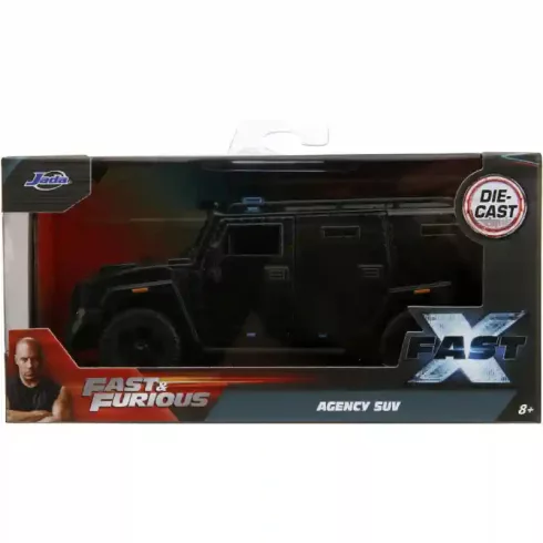 Jada Toys - Halálos iramban: Agency SUV fém játékautó 13cm