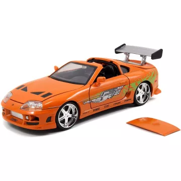   Jada Toys - Halálos iramban: Brian's 1995 Toyota Supra fém játékautó 22cm