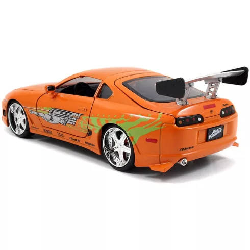 Jada Toys - Halálos iramban: Brian's 1995 Toyota Supra fém játékautó 22cm