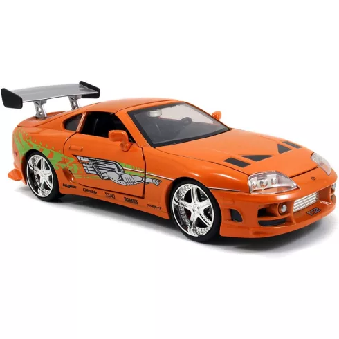 Jada Toys - Halálos iramban: Brian's 1995 Toyota Supra fém játékautó 22cm
