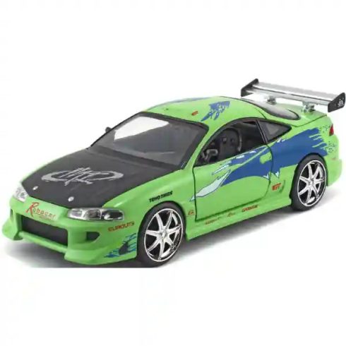 Jada Toys - Halálos iramban: Brian's Mitsubishi Eclipse fém játékautó 20cm