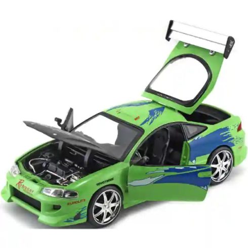 Jada Toys - Halálos iramban: Brian's Mitsubishi Eclipse fém játékautó 20cm