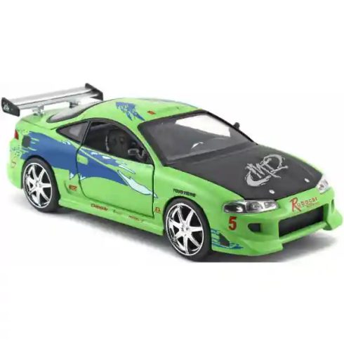 Jada Toys - Halálos iramban: Brian's Mitsubishi Eclipse fém játékautó 20cm
