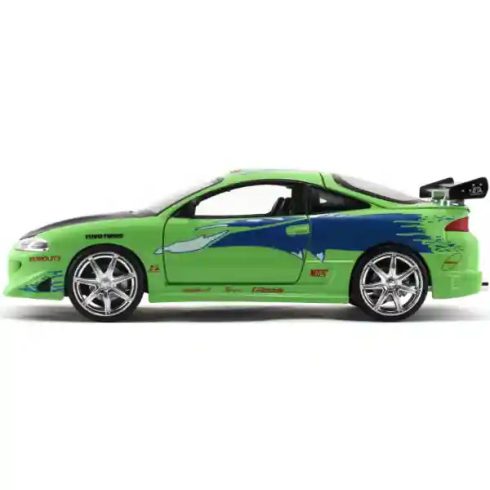 Jada Toys - Halálos iramban: Brian's Mitsubishi Eclipse fém játékautó 20cm