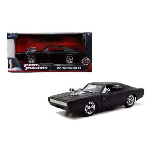 Jada Toys - Halálos iramban: Dom's Dodge Charger R/T Street fém játékautó 22cm (253203012)
