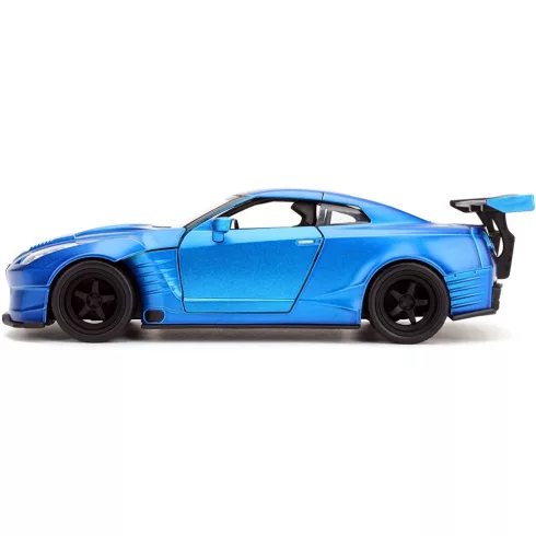 Jada Toys - Halálos iramban: Brian's 2009 Nissan GT-R Ben Sopra fém játékautó 22cm