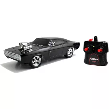   Jada Toys - Halálos iramban: Dom's 1970 Dodge Charger R/T távirányítós RC játékautó 19cm (253203019)
