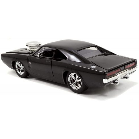 Jada Toys - Halálos iramban: Dom's 1970 Dodge Charger R/T távirányítós RC játékautó 19cm (253203019)